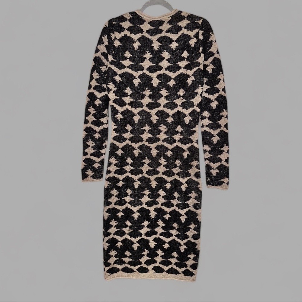 DEREKΒ LAM βοΈ SWEATERβCASHMERE & SILK SWEATER DRESS, Size Large - Picture 2 of 8